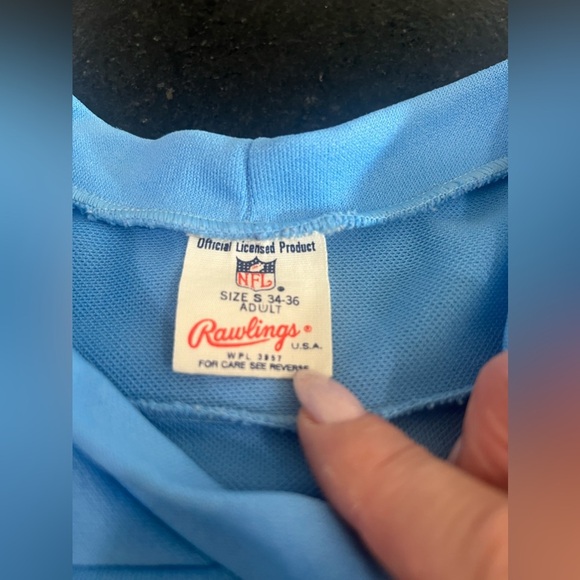 Vintage Houston Oilers Earl Campbell #34 Jersey Mens Size 34-36 Rawlings - Picture 7 of 9